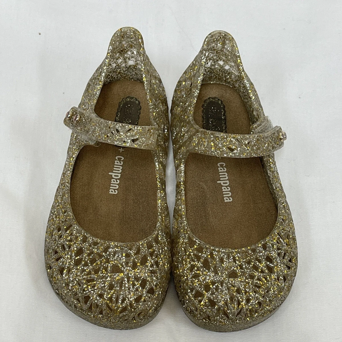 Melissa campana sales gold glitter