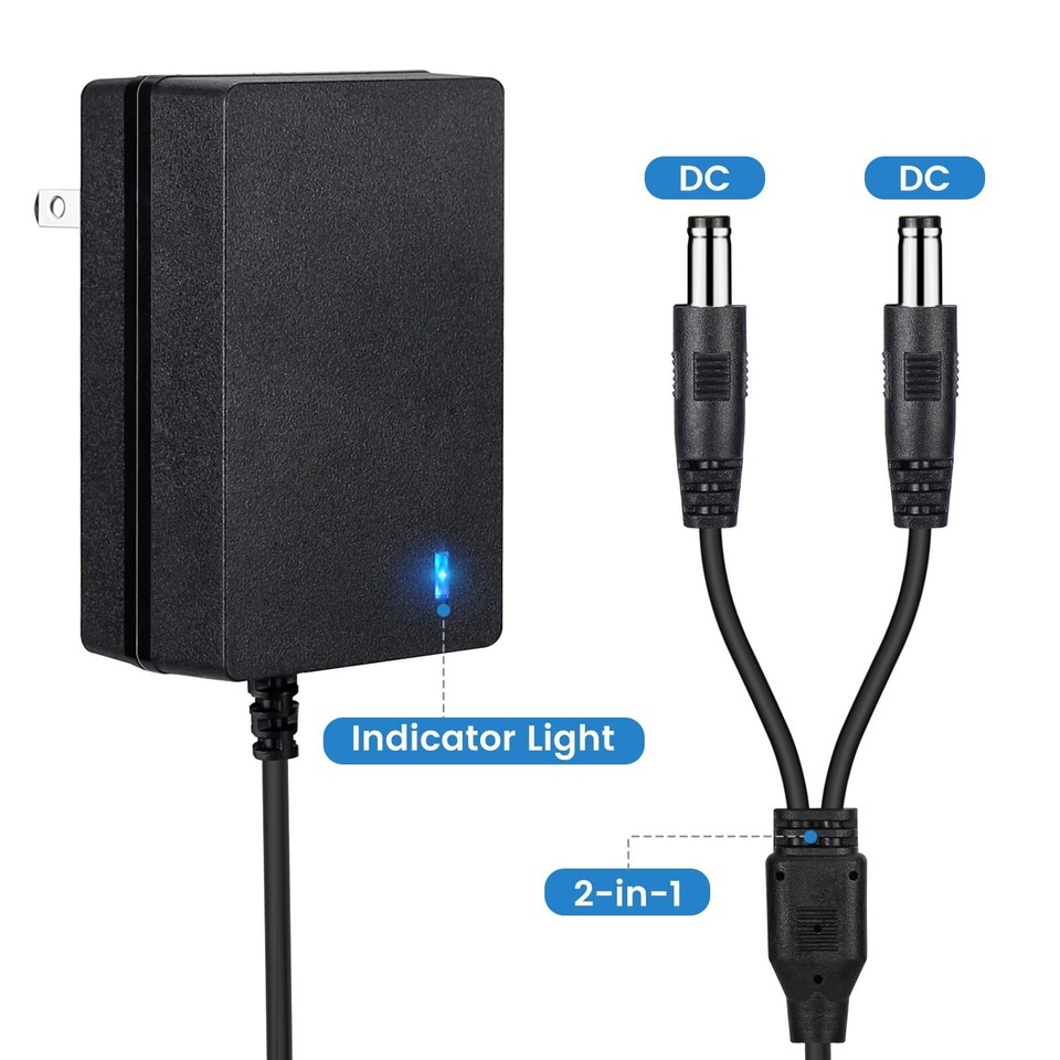 10V E Collar Charger for Dogtra ARC 1900S 1902S Bark Collar USB