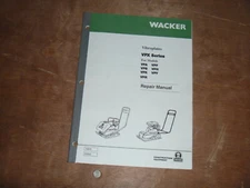 Wacker VPA 1740W Vibroplate Compactor Operator Maintenance Service Repair Manual