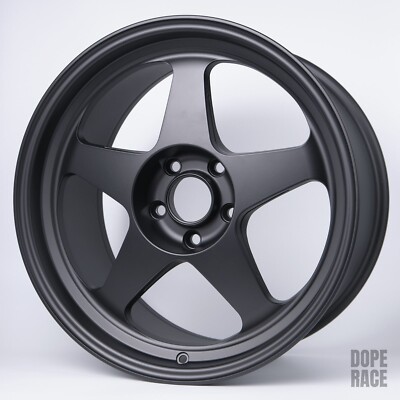 ROTA SLIPSTREAM (18X9.5 +40mm 5X120 64.1 Hub) SATIN BLACK Wheel Rim CIVIC Type R