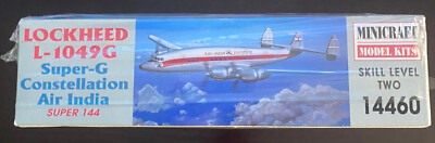 航空機・ヘリコプター L.1049G SUPER CONSTELL ATION 1/144 Minicraft Lockheed L-1049G, Super-G Constellation Air India