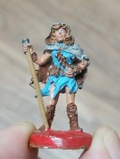 Vintage 1990's Ral Partha Female Warrior Metal Miniature D D AD D Figure