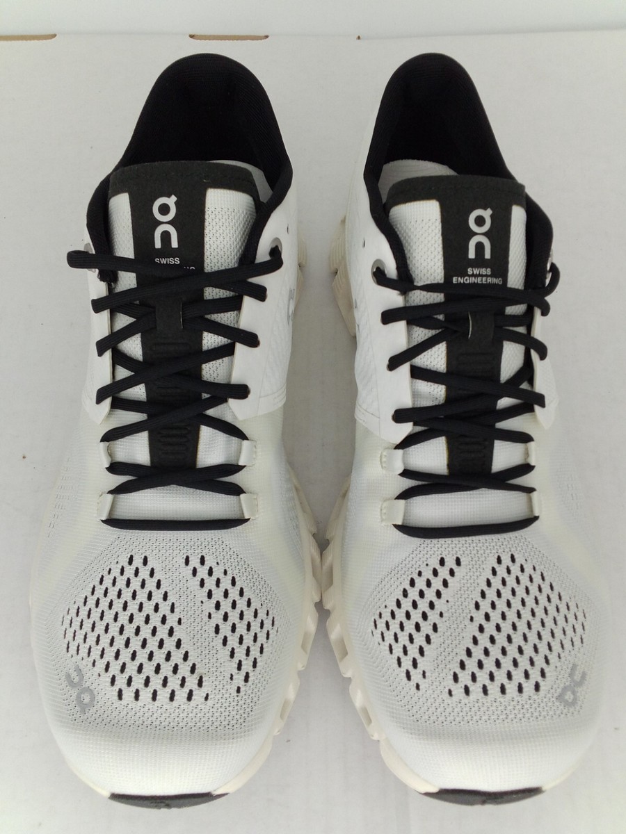 On Running Women's Cloud X Textile Synthetic Trainers White/Black