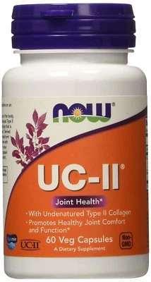 NOW FOODS, UC-II Type 2 Kollagen Joint Knochen 40mg 60 Veg. Kapseln SUPER PREIS - Bild 1 von 2