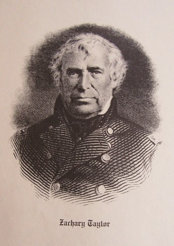 ZACHARY TAYLOR VINTAGE PRESIDENT PRINT -LOOKS LIKE LITHOGRAPH- NICE BUY IT NOW!!