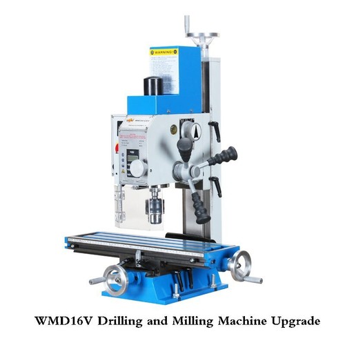 Milling Machine Drill Press with Digital Display Milling Machine WMD16V ...