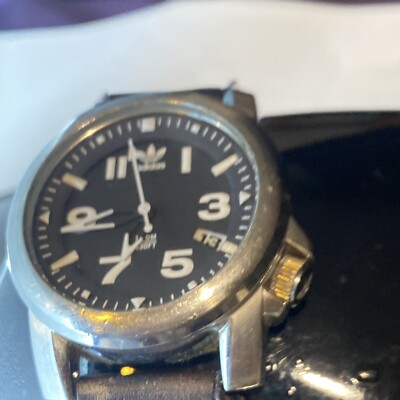 adidas Black and White Trefoil Sport Watch Adidas Originals AOFH23003 - Edition Two Chrono Watch  main image 4