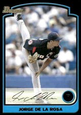 2003 Bowman Draft Picks & Prospects #BDP127 Jorge De La Rosa