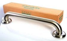 Hansgrohe 12" Towel Bar USA Made 06598820 Brushed Nickel Wall Mount Solid Brass