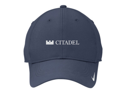 NWT 100% Authentic Embroidered Nike x Citadel Hedge Fund Logo Hat / Cap