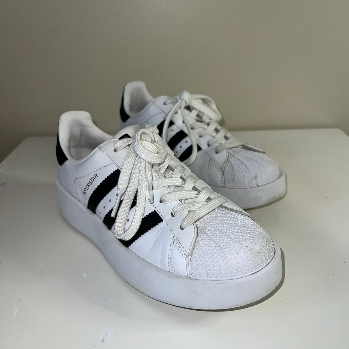 Adidas bold platform superstar sale