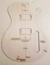 Custom Hybrid Pr s Tele HH Guitar Body Templa...