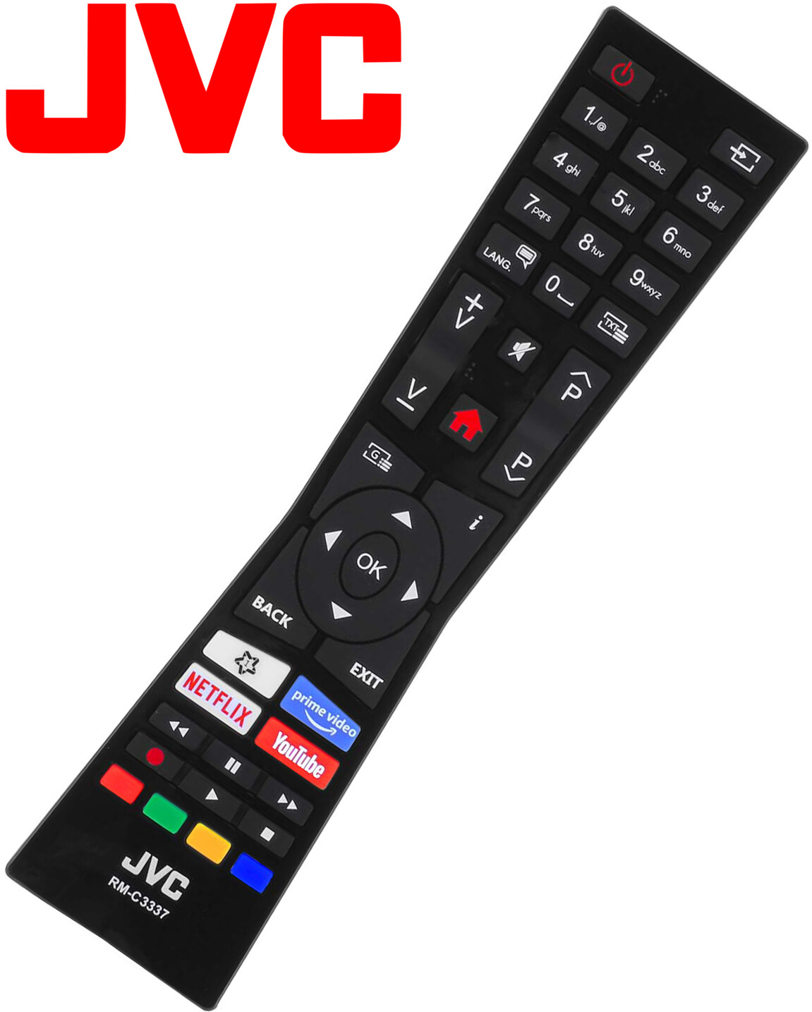 Оригинальный светодиодный телевизор JVC Fernbedienung für LT-32VF5155 flach 32 Full-HD, SMART TV