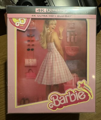 Barbie 4K UHD One-Click SteelBook Blu-ray [2023] MANTA LAB