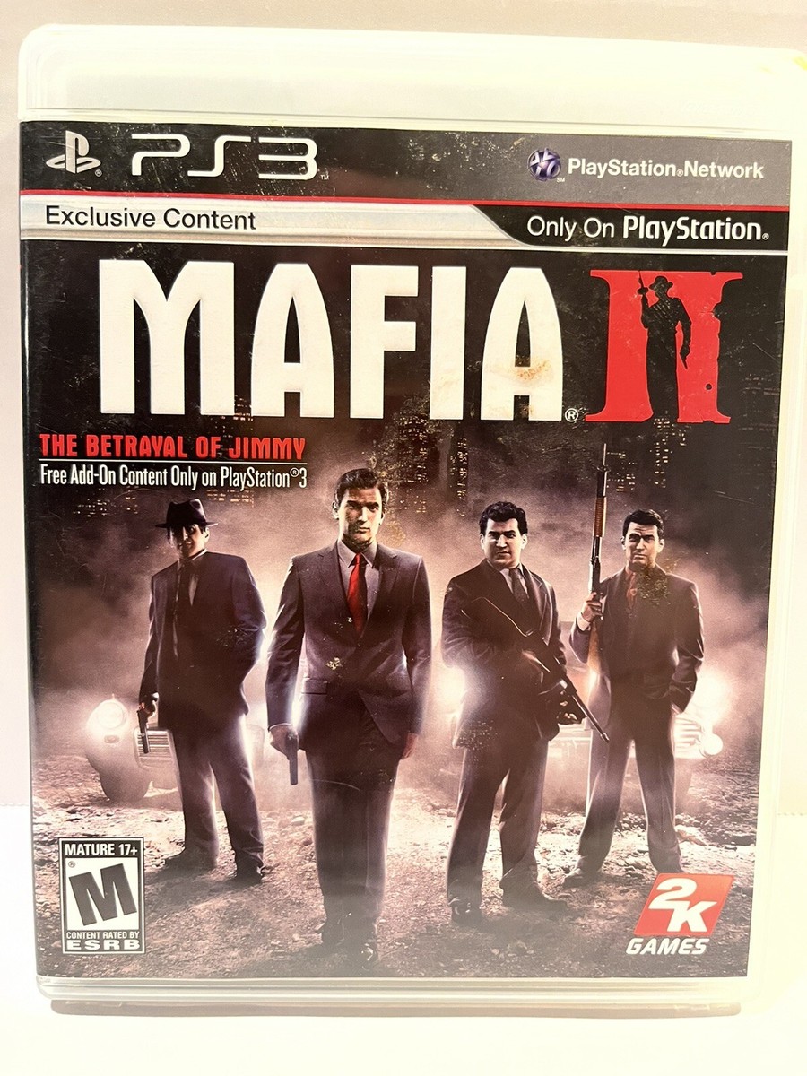 Ps3 Mafia Ps4 Playstation Store Mafia Jogo Para Playstation