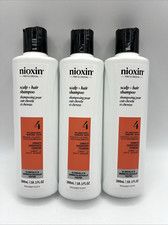 NIOXIN System 4 Cleanser Shampoo 10.1 oz 3 Pack