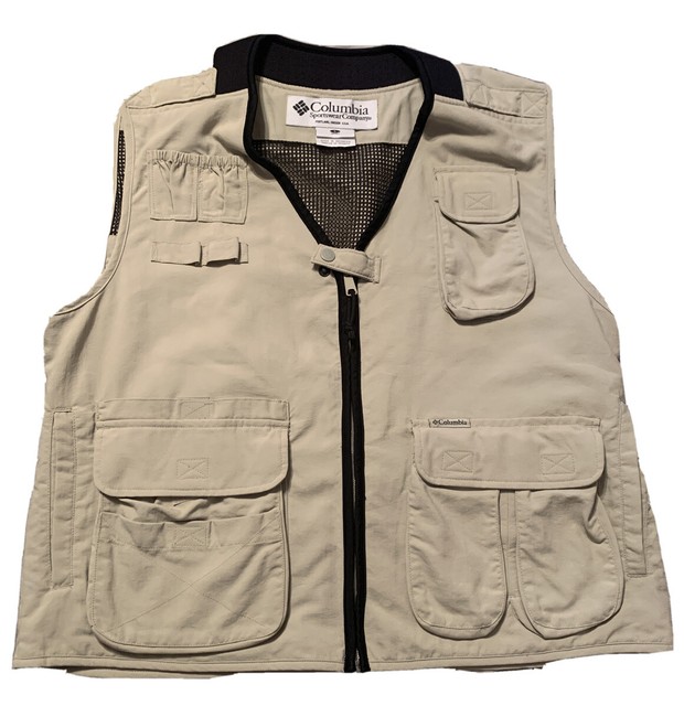 Columbia Sportswear Fishing Vest Safari Hiking Vest Kayak Vest many