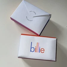 Billie Shaving Razor REFILLS ~4 SEALED Five Blade Cartridge Heads in a Box