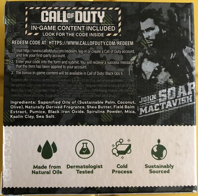Dr Squatch Sarge Soap Limited Edition Call Of Duty Includes Rare