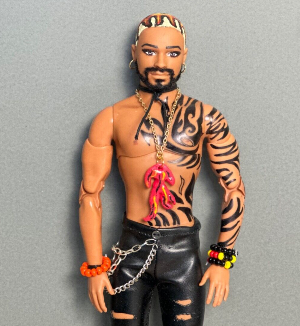 Doll Clothes Custom Ken Doll Bmr Ken Doll Ooak Custom Ken Bmr - Main Image