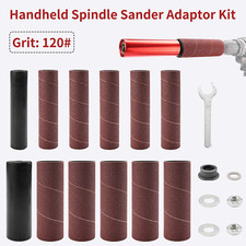 Spindle Sander Adapter 1" & 1-1/2" Mandrel Drill Sanding Mandrel Kit For Drill