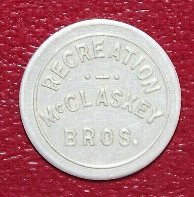 25c**R4** OREGON TRADE TOKEN McCLASKEY BROS G.F OR LOT D470 THE DALLES