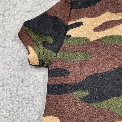 MAMA MALIKA Naked Wardrobe USA Baby Toddler Camo Camouflage Muscle Bodysuit 1T - Picture 7 of 10