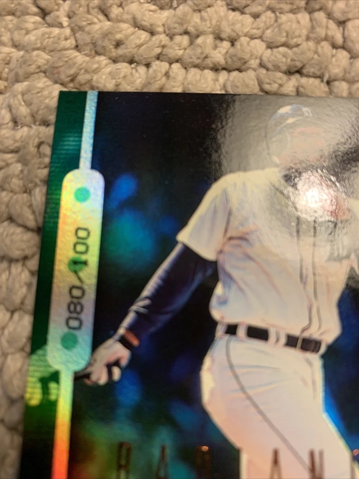 Tony Clark Detroit Tigers #39 Upper Deck Radiance 080/100 1999 FINITE Cb1 Foto 2 de 3