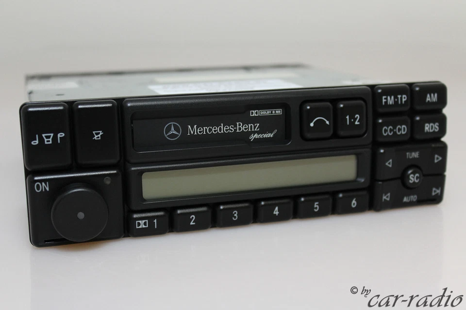 Original Mercedes W126 Radio Special BE1350 Bluetooth Radio MP3 C126 S-Klasse CC - Bild 2 von 4