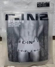 C-IN2 H+A+R+D PUNT TRUNK, SIZE S, STORM BEIGE, 95% COTTON, 5% ELASTANE, FOR MEN