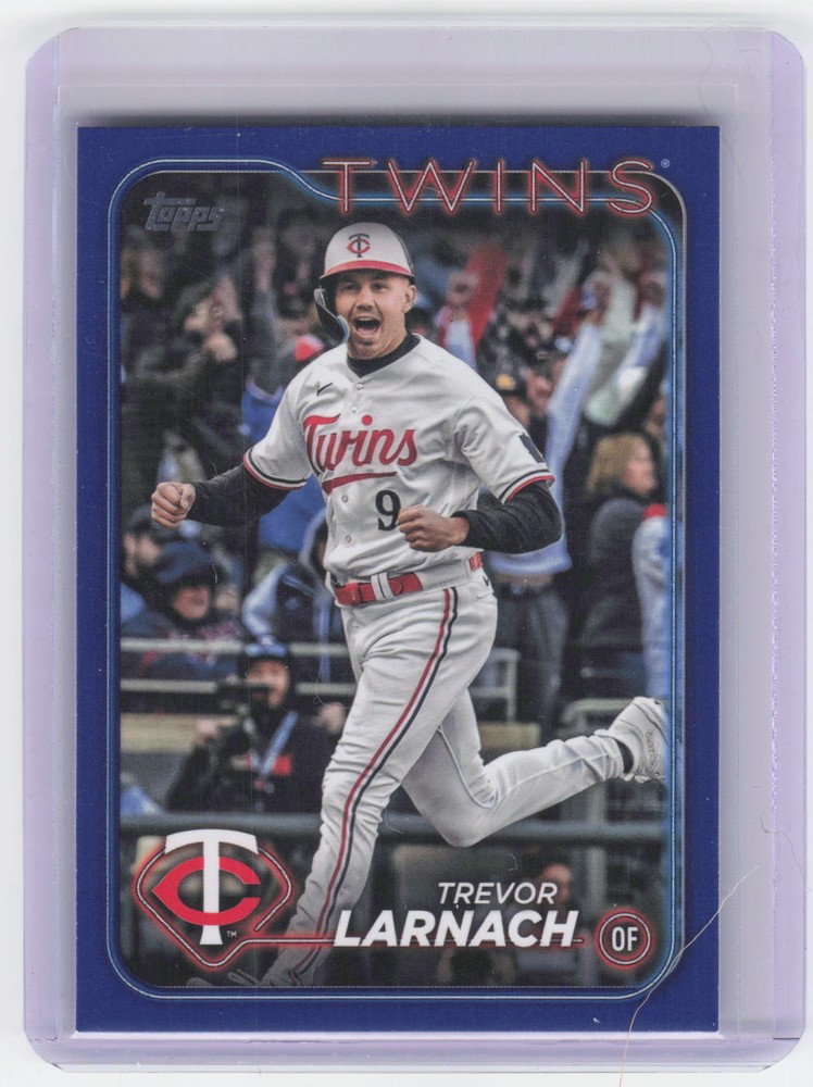 2024 Topps #568 Trevor Larnach Rainbow Foil