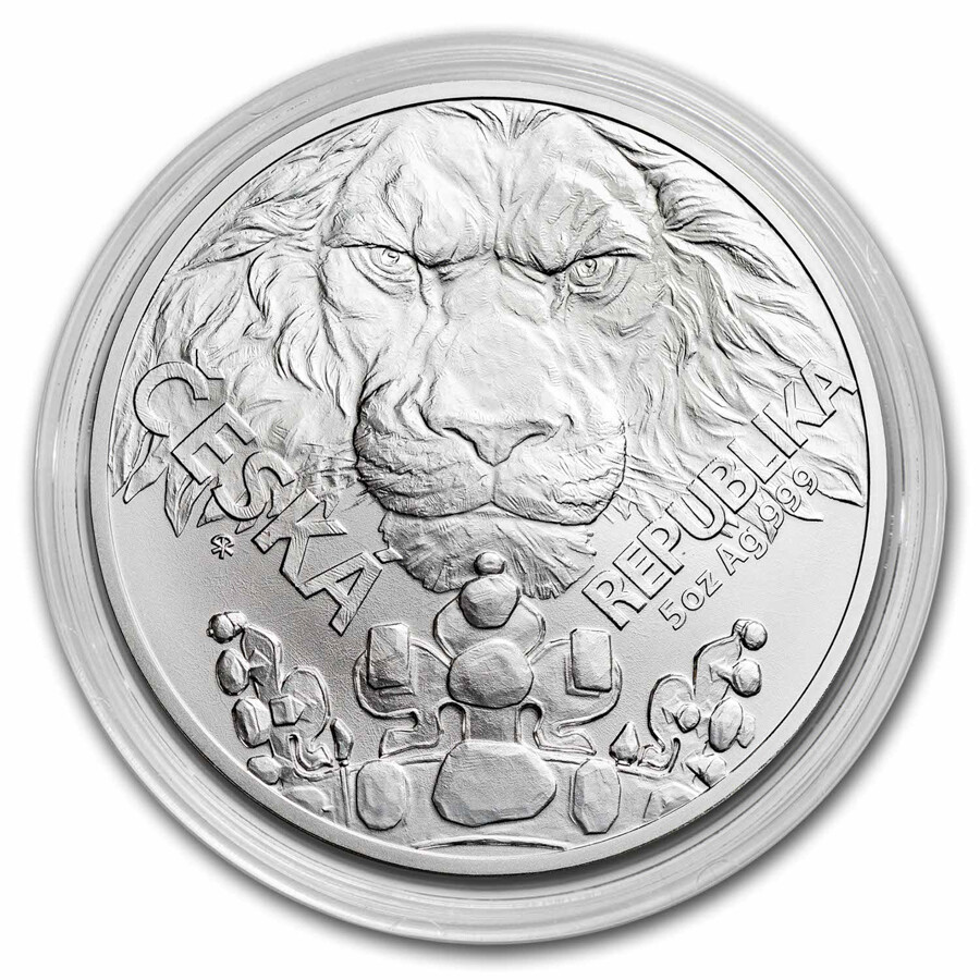 5オンス希少銀貨　2021 5 OZ NIUE ROARING LION LIMITED MINT NEW 2021 Niue 5 oz Silver Roaring Lion 