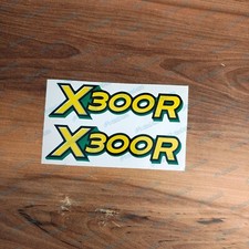 John Deere X300R Side Hood Decals Set For X300R Tractor M155693 X300 Stickers