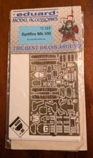 Eduard Spitfire Mk. VIII 1/72 (for Hasegawa Kit) 72222 Brass Model Accessories