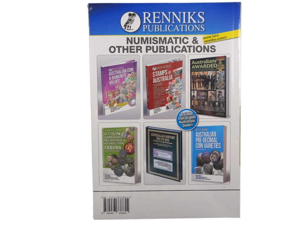 Renniks Australian Pre Decimal and Decimal Coin Errors Book - image 2 of 2