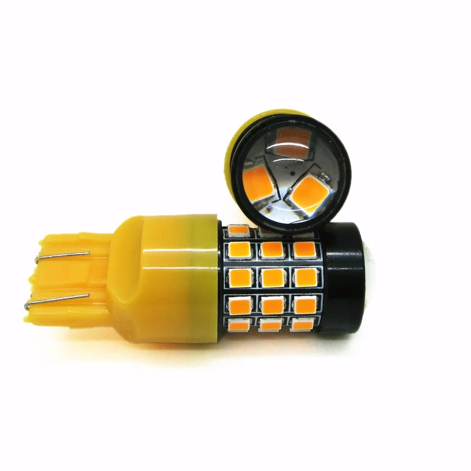 Alla Lighting Turn Signal Light 7440 7440NA Amber SMD 12V LED Bulb for Acura ILX - Image 4 of 4