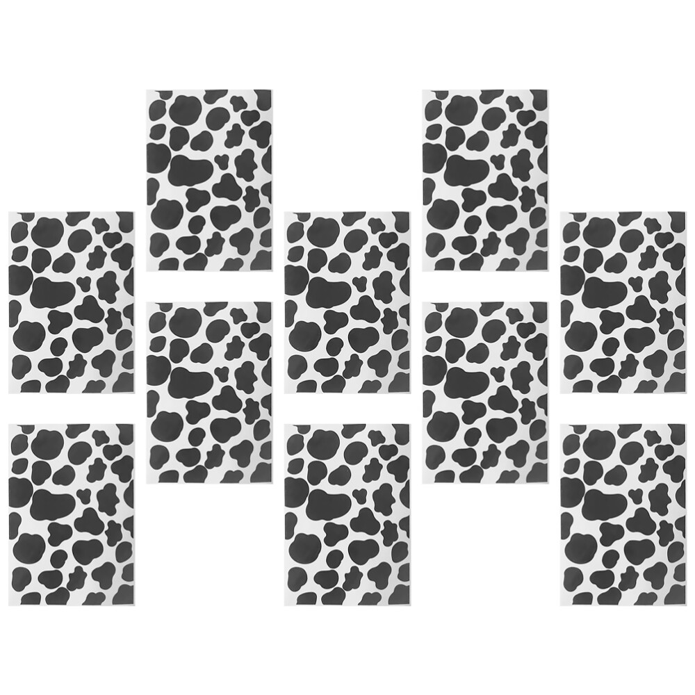 10 Sheets DIY Stickers Cow Print Vinyl Decals Decorative Animal eBay