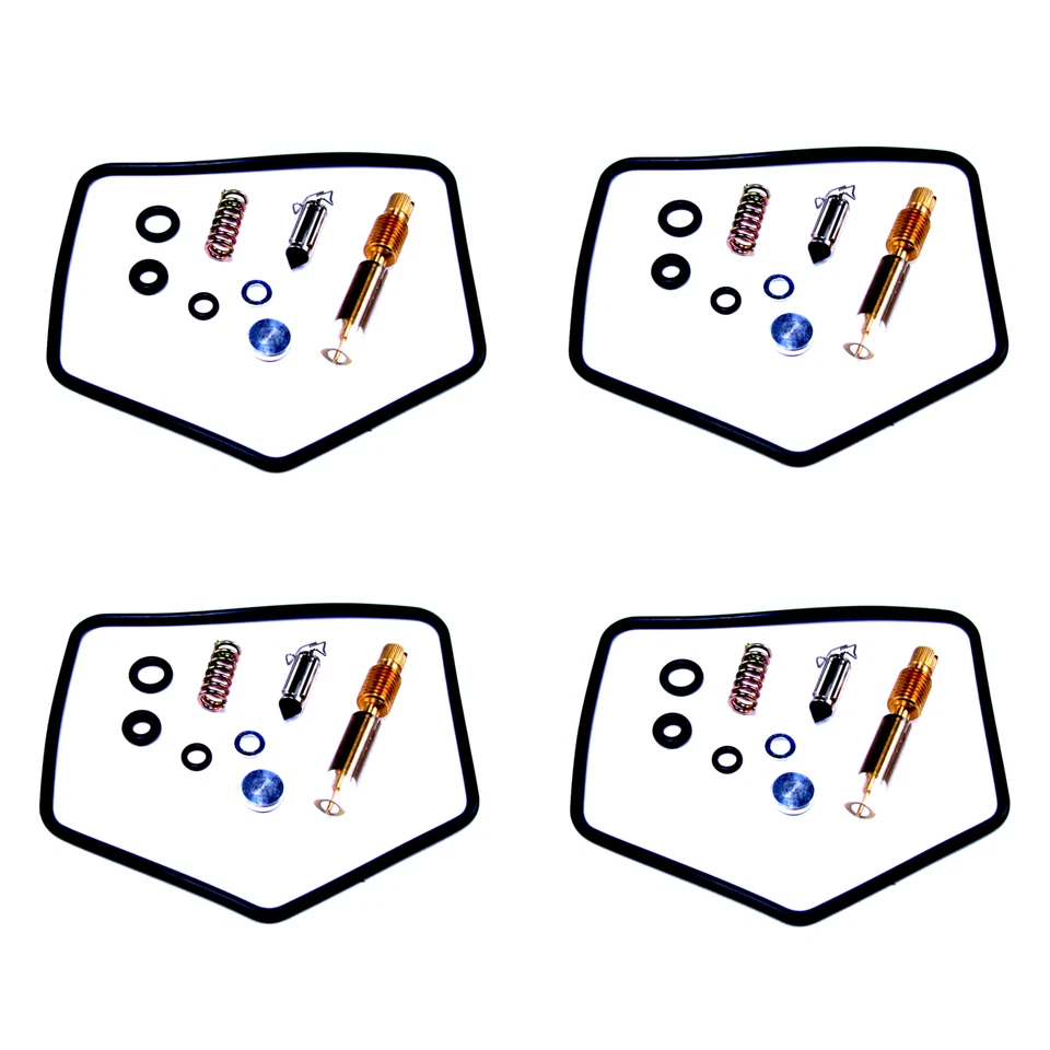4X Kit De Réparation De Carburateur Pour Kawasaki Z 250 450 750 Z250 Z440 Z750 - Photo 1/1