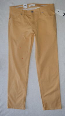 BRAX CADIZ Herren Hose Marathon light W34,36 L30 gelb 99,95   NEU