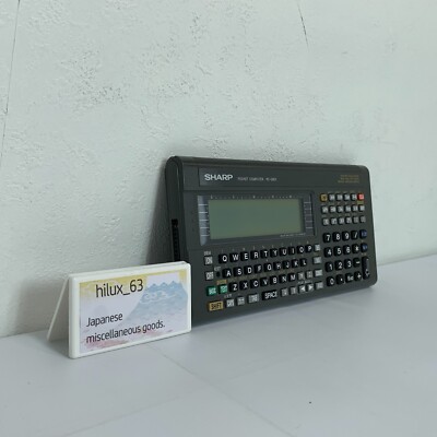POCKET COMPUTER PC-1360K 通電OK ジャンク扱い SHARP Pocket Computer PC-G801 PokeCon C-Language Working Tested