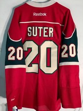 Reebok Premier NHL Jersey Minnesota Wild Ryan Suter Red sz 2X
