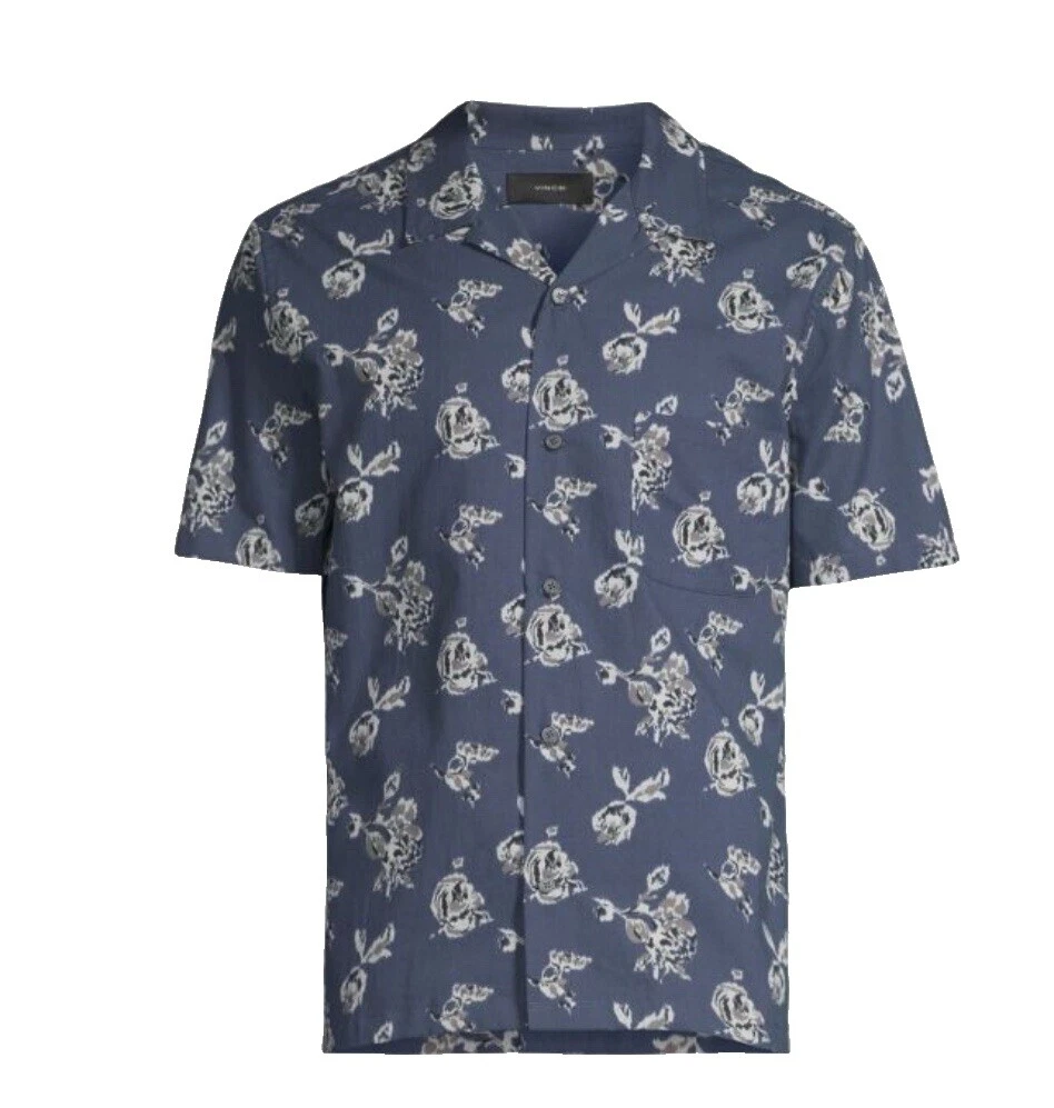Vince Short Sleeve Casual Button-Down Shirts for Men