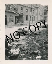 Foto WK II Polonia Città Campo Di Battaglia Cavalli Morti Ecc. #91