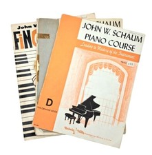 Vintage John W. Schaum Piano Course  Fingerpower Instructional Books Set