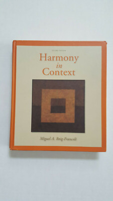 Harmony in Context by Miguel A. Roig-Francoli Hardcover