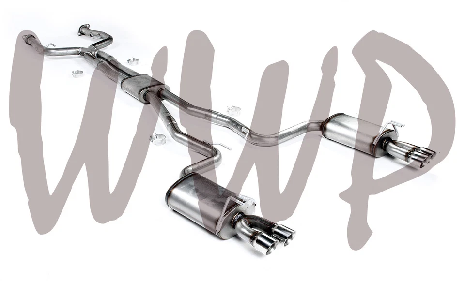 Sistema de silenciador de escape CatBack aço inoxidável 08-09 Pontiac G8 GT/GXP 6,0L/6,2L - Imagem 2 de 2
