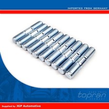 10 x Exhaust Manifold Stud Bolts Threaded Pins - VW Audi Seat Skoda - N10087802