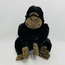 Kohls Cares Gorilla Plush Soft Toy Monkey Black Ape Sitting Mom No Baby Safari