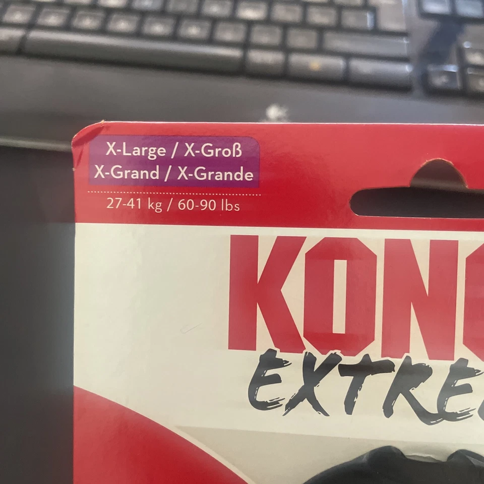 KONG Extreme Gioco in Gomma per Cani XL Da 27 A 41kg - Immagine 2 di 3