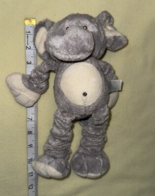 Spark Create Imagine Elephant Baby Toy Arms And Legs Stretch 12  Gray
